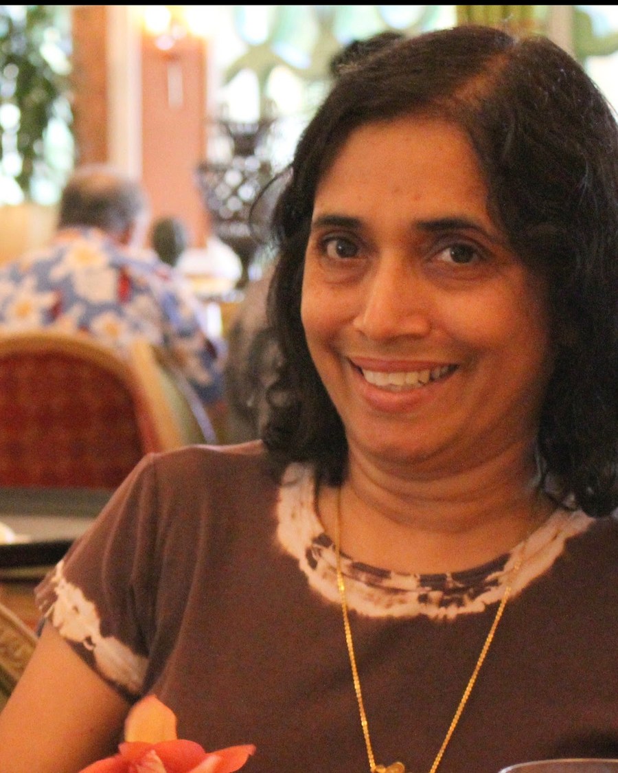 Portrait of Dr. Nilima Krishna Jayaraman