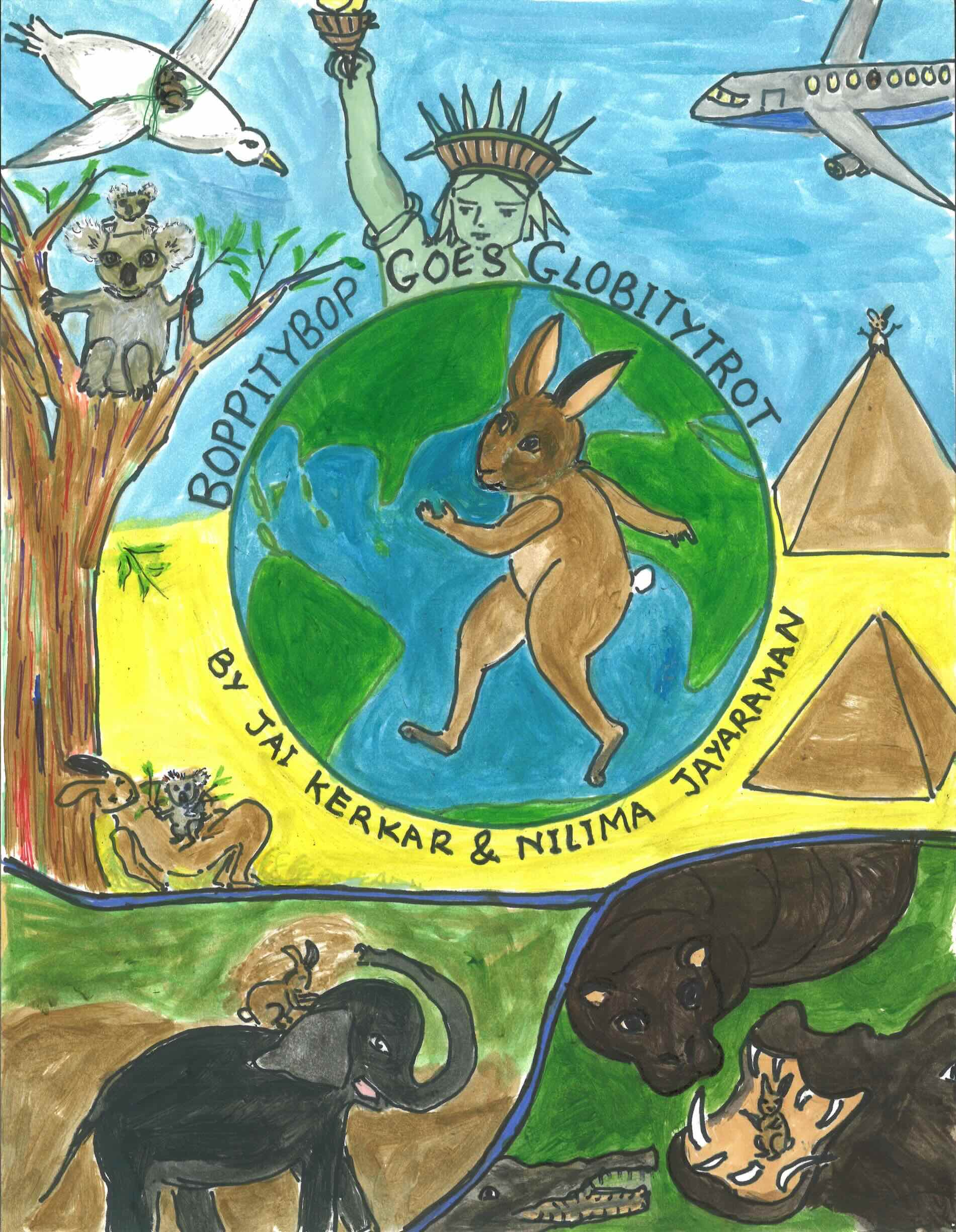 Boppitybop Goes Globity-trot cover art